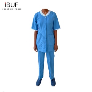 Uniforme d'entretien ménager rayé - Product Image 4