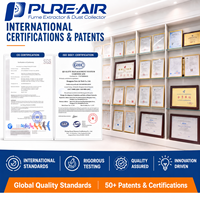 Extracteurs de fumée laser Pure-Air PIPS PA-DS2400i équipés de capteurs d'odeurs PM1.0, VOC, O3, HCl pour la découpe/gravure/marquage laser