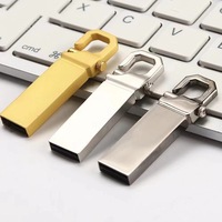 Memoria USB 3.0 de Metal Retráctil de 32 GB y 64 GB con Logotipo Personalizado Grabado con Láser al por Mayor para Regalos Corporativos