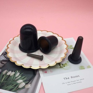 Hot Selling Hautpflege-Tool Massage Gesichts Silikon Schröpfen Therapie Cup Set für Gesicht und Rücken - Product Image 6