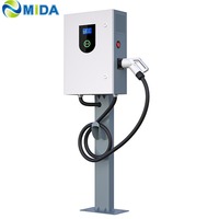Support V2G/V2L/V2H BI-DIRECTIONAL DC FAST EV CHARGER 22kw