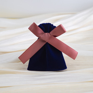 Velvet <b>Drawstring</b> Bags 15x20cm Ring Packaging Jewelry Storage <b>Pouches</b> Plush Gift Bags For Wedding Party Favors - Product Image 5