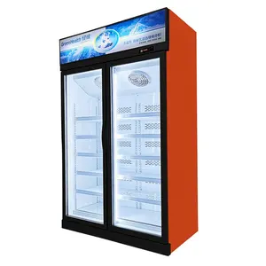 Морозильная камера Hypermarket для замороженных продуктов, 3 стеклянных двери