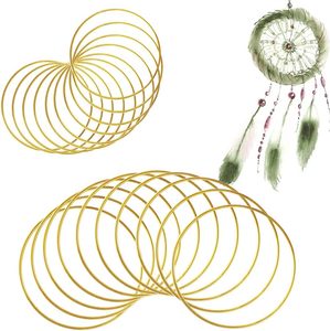 Fabricant Dreamcatcher Supplies – Anneaux floraux <span class=keywords><strong>en</strong></span> métal macramé de différentes tailles <span class=keywords><strong>pour</strong></span> la confection de décorations murales - Product Image 1