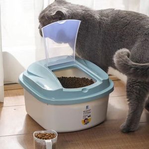 Contenant de riz sous vide en plastique PP, boîte de riz en plastique, pour la famille, usage direct, 30l, nouveau style européen - Product Image 6