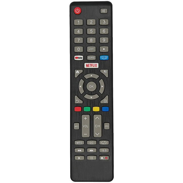 New Replacement Remote Control GCBLTV02ADBBT Universal Use for AIWA TCO-038 Smart TV Controller RCU043