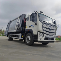 Camion à ordures compacteur Tianyun 14cbm 2.0L moteur arrière 4x2 manuel diesel gestion des déchets avec compacteur Euro 3 émissions