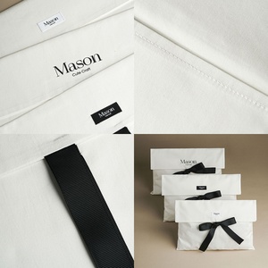 Eco-friendly Organic Canvas <b>Envelope</b> Bag With Belted Product Packaging - Product Image 6
