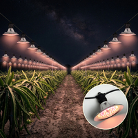 Pitaya Dragon Fruit Groeilamp 15W E27 IP54 Waterdichte Aluminium Buiten LED Kweeklamp voor Vegetatief & Bloeiend Groeien