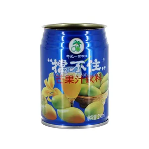Wholesale Price Juice Tin Can 180ml 250ml 330ml 500ml Empty Beverage Cans For Coffee Pineapple Juice Soft Drink