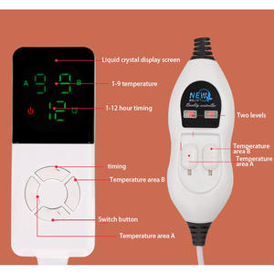 Manta Térmica Eléctrica al por Mayor con Ajustes de Tiempo y Apagado Automático para Cama de Invierno - Product Image 4
