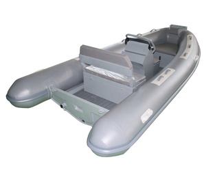 RIB420 PVC/Hypalon/Orca <span class=keywords><strong>semi</strong></span>-<span class=keywords><strong>rigide</strong></span> en aluminium RIB Bateau gonflable à vendre - Product Image 1
