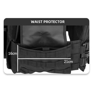 Chaleco Táctico Multicam Protector de Liberación Rápida Molle, Chaleco Antibalas para Chaleco Táctico - Product Image 5