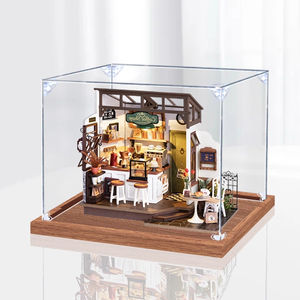 Exhibidor de Acrílico Moderno Personalizado para Esquina, con Superficie Pulida, para Decoración del Hogar y Almacenamiento - Product Image 4