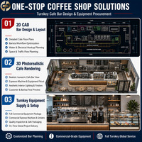 Machine à expresso professionnelle commerciale, 2 groupes, double chaudière, 9 bars, acier inoxydable 304, semi-automatique, 30 tasses par heure