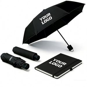 Gift Promo Business Portable With Logo Travel Wholesale 3 <b>Fold</b> Rain Sun Custom Uv Protection Umbrellas - Product Image 1