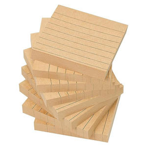 Bloc de Notas Autoadhesivas Super Resistentes, Notas Adhesivas de Papel Blanco y Kraft para Cuadernos, Hogar, Escuela y Oficina - Product Image 1