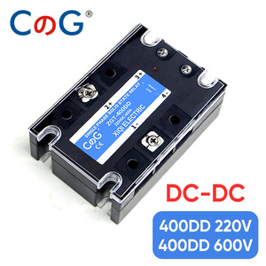 CG SSR-200DD 200A 220V 600V SSR-400DD 400A 220vdc 600vdc lớn hiện tại DC để DC duy nhất giai đoạn trạng thái rắn tiếp sức - Product Image 6