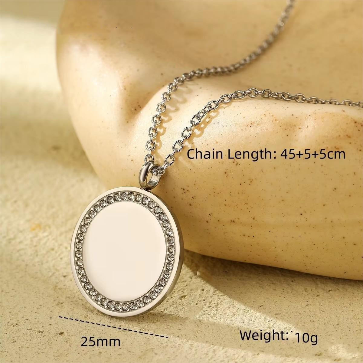 Plata - Redondo de 2.5cm