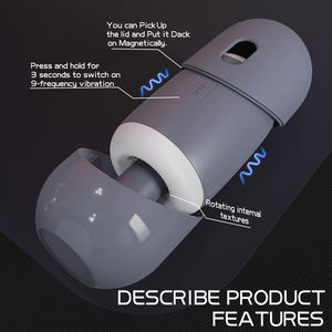 LIL MERMAID erkek Masturbator kupası-gerçekçi doku ve kolay temizlenebilir erkekler için el Masturbators seks oyuncakları - Product Image 5