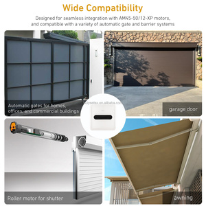 AC252-01 AC hình ống động cơ đài phát thanh <span class=keywords><strong>Receiver</strong></span> điều khiển cho cơ giới con lăn màn trập cửa, Con lăn màn trập động cơ, mái hiên, cửa nhà để xe - Product Image 6