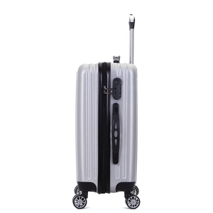 ABS monoruota o 4*360 ° ruote <span class=keywords><strong>a</strong></span> <span class=keywords><strong>mano</strong></span> <span class=keywords><strong>bagaglio</strong></span> <span class=keywords><strong>a</strong></span> <span class=keywords><strong>mano</strong></span> 3 pezzi Set Trolley <span class=keywords><strong>borsa</strong></span> per bagagli Unisex - Product Image 3