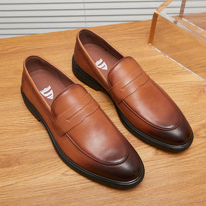 Sepatu Kulit Bisnis Pria yang Nyaman - Model Baru Musim Semi 2026 Sepatu Kerja Profesional yang Nyaman - Grosir Produsen - Product Image 1