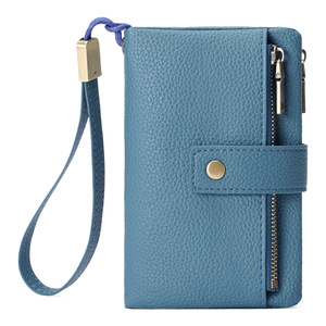 Cartera Corta de <span class=keywords><strong>Mujer</strong></span> de Piel Sintética Ultrafina, con Cierre, Antirrobo, para Tarjetas y Monedas, con Forro de Poliéster, Nuevo Estilo - Product Image 4