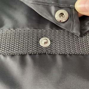 กระเป๋าผ้าแคนวาสแบบย่อยสลายได้กระเป๋าซิปกระดาษกระเป๋าเดินทางสำหรับชุดแต่งงาน - Product Image 6