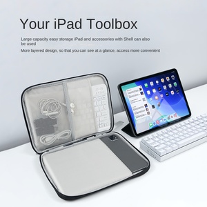 Étui de protection pour tablette, style luxe léger, antivol, résistant aux tremblements de terre, extensible, portable, <span class=keywords><strong>pochette</strong></span> de rangement - Product Image 3