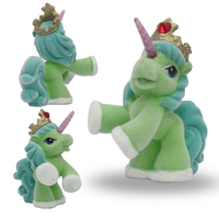 Figura de Caballo Unicornio 3D de Plástico Personalizada, Colección de Caballos, Juguetes Económicos