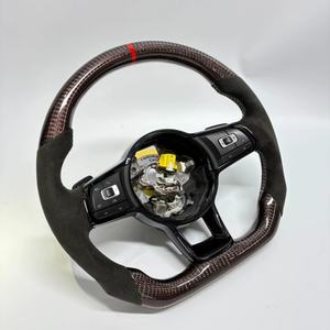 Volante de fibra de carbono personalizado apto para Volkswagen Golf7.5 Mk7 GTI Golf6 Golf7 GTS MK5 MK6 Polo GTD GTE GLI <span class=keywords><strong>R</strong></span>-<span class=keywords><strong>Line</strong></span> <span class=keywords><strong>R</strong></span> CC JETTA - Product Image 6