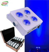 4X18w Couleur LED Lumière Rouge Thérapie Panneau Sans Fil Uplight Stage Lights