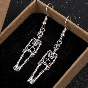 Trendz Europa y los Estados Unidos nueva llegada esqueleto humano pendientes retro pendientes de calavera - Product Image 6