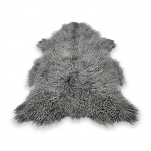 Piel de Oveja Mongola 100% Genuina con Pelo Largo y Rizado, Placa de Piel Natural, Alfombra Suave y Esponjosa de Piel de Cordero Tibetano para Decoración del Hogar - Product Image 2