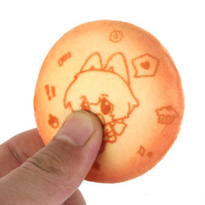 カスタムぬいぐるみボタンバッジ名前金属スズピン卸売ロゴオフセット印刷 - Product Image 2