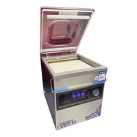 Scelleuse sous vide électrique semi-automatique à chambre unique Shengtong 340T, en acier inoxydable 304 de qualité alimentaire, machine d'emballage commerciale