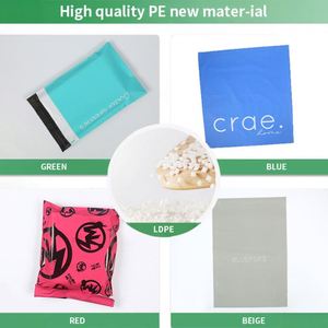 Bolsa de Envío Compostable Personalizada a Todo Color, Amarilla, Roja y Azul, Bolsa de Plástico para Envíos, Bolsa de Correo para Ropa, Adhesivo Fuerte - Product Image 4