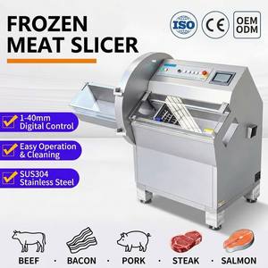 Machine à trancher automatique haute vitesse 21k/25k/36k pour viande congelée, <span class=keywords><strong>steak</strong></span> et fromage, nouvelles lames en acier inoxydable, épaisseur réglable - Product Image 1