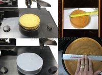 Machines à décorer les gâteaux en vente chaude / Machine à lisser le glaçage des gâteaux / Machine automatique à décorer les gâteaux avec glaçage
