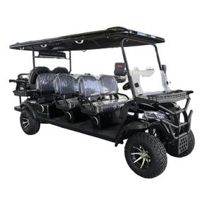 Carrito de Golf Eléctrico de 8 Plazas con Neumáticos Todoterreno y Parachoques Delantero - Product Image 3
