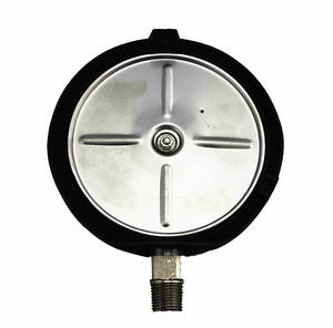 เกจวัดแรงดันแบบท่อ Bourdon ขนาด 4.5 นิ้ว (115 มม.) ตัวเรือนสีดำฟีนอลิก 100 มม. 0-2000psi เกจวัดกระบวนการ - Product Image 5