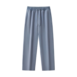 Pantalon de survêtement large personnalisé délavé à l'acide pour marques de vêtements, pantalon de survêtement personnalisé, pantalon épais, faible MOQ, vente en gros - Product Image 1