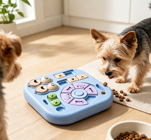 Jouet distributeur de friandises interactif pour chien, type labyrinthe, en plastique, anti-étouffement, antidérapant, durable, bol à alimentation lente pour soulager l'ennui - Product Image 4