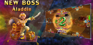 Offre Spéciale 2 places Stand up Amusement Coin Operated <span class=keywords><strong>Shot</strong></span> Fishing Game Arcade Kit Aladdin Adventure - Product Image 3