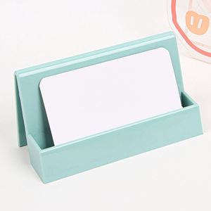 Wholesale Customizable Simplicity Design Business <b>Card</b> Storage <b>Box</b> Desktop Business <b>Card</b> Holder - Product Image 4