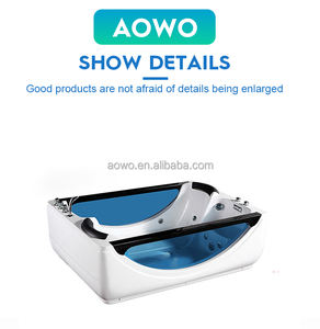AOWO <span class=keywords><strong>Spa</strong></span> moderne <span class=keywords><strong>Massage</strong></span> Yakuzzi jacuzzi Portable douche pour deux personnes <span class=keywords><strong>Couple</strong></span> maison hôtel salle de bain bain à remous - Product Image 3