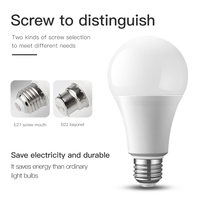 Ampoule LED à large tension 5W 7W 9W 12W 15W 18W 22W E27 pour éclairage domestique, ampoule LED à économie d'énergie, fournisseur chinois