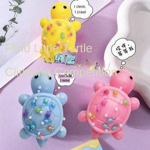 Hapu Factory's Cute Lovely Turtle Shape Soft Plastic Squeeze Toys Sensory Slow <b>Rebound</b> Stress Relief Cartoon for Children - Product Image 3