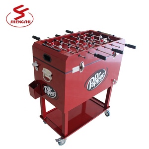 Kim Loại Patio Ice Chest Cooler Box Với Trò Chơi Bảng Cho Dã Ngoại - Product Image 2